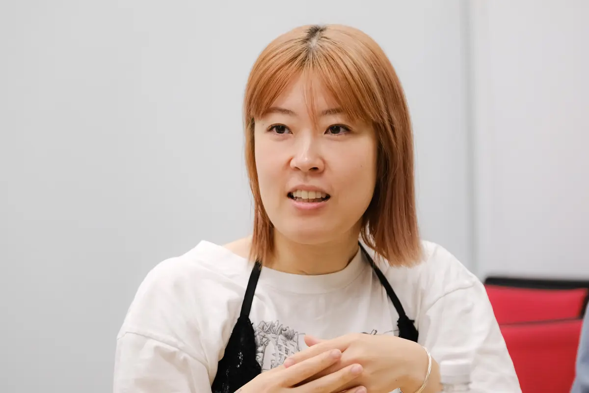 若手一人ひとりの成功体験を支えるデザインセンター副部長の碇石さん。
